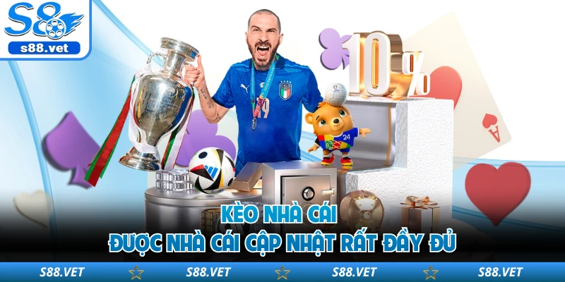Kèo Nhà Cái S8 - Hệ Thống Tỷ Lệ Cược Bóng Đá Đỉnh Cao 1 Kèo nhà cái được nhà cái cập nhật rất đầy đủ